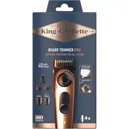 Albert Heijn Gillette King c baardtrimmer pro aanbieding