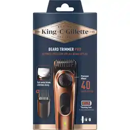 Albert Heijn Gillette King c baardtrimmer pro aanbieding