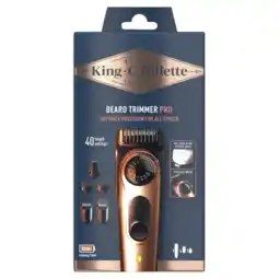 Albert Heijn Gillette King c baardtrimmer pro aanbieding