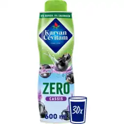 Albert Heijn Karvan Cévitam Zero cassis siroop aanbieding
