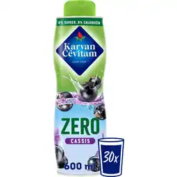 Albert Heijn Karvan Cévitam Zero cassis siroop aanbieding
