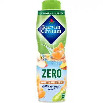 Albert Heijn Karvan Cévitam Zero multivruchten siroop aanbieding