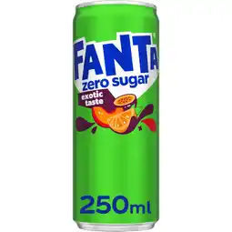 Albert Heijn Fanta Exotic zero sugar aanbieding