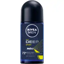 Albert Heijn NIVEA Men deep sport anti-transpirant roller aanbieding