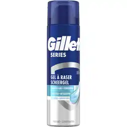 Albert Heijn Gillette Series sensitive cool scheergel aanbieding