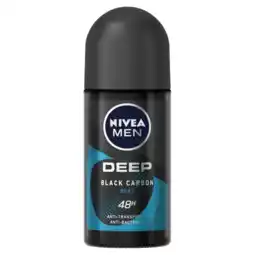 Albert Heijn NIVEA Men deep beat anti transpirant roller aanbieding