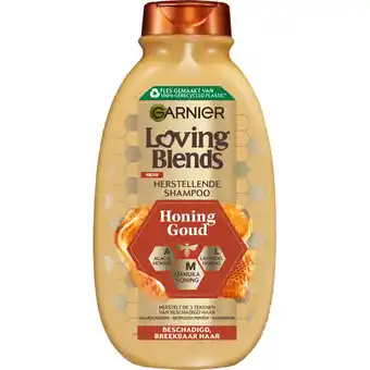 Albert Heijn Loving Blends Honinggoud shampoo aanbieding