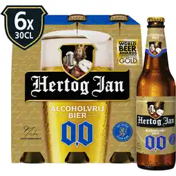 Albert Heijn Hertog Jan 0.0 Alcoholvrij bier 6-pack aanbieding