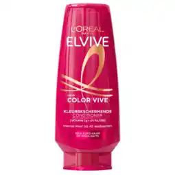 Albert Heijn L'Oréal Paris Elvive Color-vive conditioner aanbieding