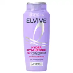 Albert Heijn L'Oréal Paris Elvive Hyaluron plump hydraterende shampoo aanbieding