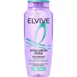 Albert Heijn L'Oréal Paris Elvive Hydra hyaluronic pure shampoo aanbieding