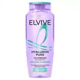 Albert Heijn L'Oréal Paris Elvive Hydra hyaluronic pure shampoo aanbieding