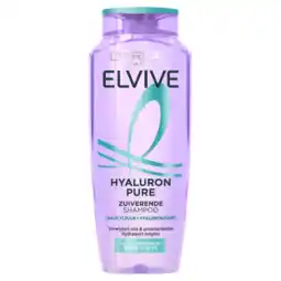 Albert Heijn L'Oréal Paris Elvive Hydra hyaluronic pure shampoo aanbieding