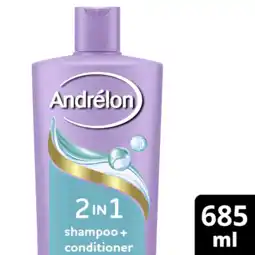 Albert Heijn Andrélon 2in1 shampoo + conditioner aanbieding