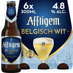 Albert Heijn Affligem Belgisch wit abdijbier 6-pack aanbieding