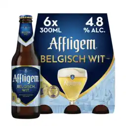 Albert Heijn Affligem Belgisch wit abdijbier 6-pack aanbieding