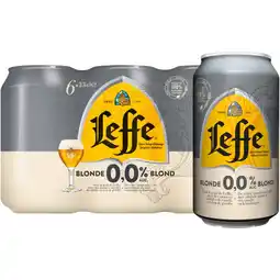 Albert Heijn Leffe Blond 0.0% abdijbier 6-pack aanbieding