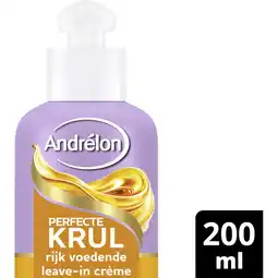 Albert Heijn Andrélon Perfecte krul voedende leave-in crème aanbieding