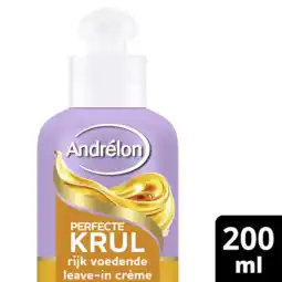 Albert Heijn Andrélon Perfecte krul voedende leave-in crème aanbieding