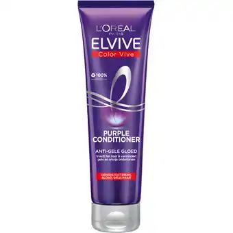 Albert Heijn L'Oréal Paris Elvive Color vive purple conditioner aanbieding