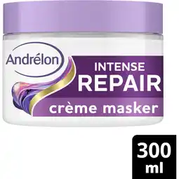 Albert Heijn Andrélon Intense repair herstellend crème masker aanbieding