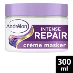 Albert Heijn Andrélon Intense repair herstellend crème masker aanbieding