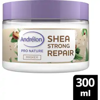 Albert Heijn Andrélon Pro nature shea strong repair haarmasker aanbieding
