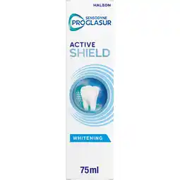 Albert Heijn Sensodyne Proglasur active shield white tandpasta aanbieding