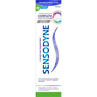 Albert Heijn Sensodyne Complete protection advanced whitening aanbieding