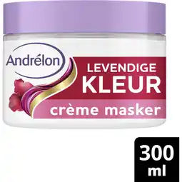 Albert Heijn Andrélon Levendige kleur crème masker aanbieding