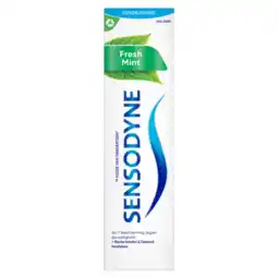 Albert Heijn Sensodyne Fresh mint tandpasta aanbieding