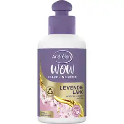 Albert Heijn Andrélon Levendig lang leave-in crème aanbieding