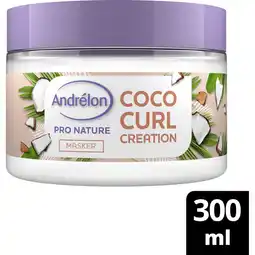 Albert Heijn Andrélon coco curl creation mask aanbieding