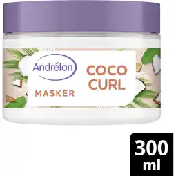 Albert Heijn Andrélon coco curl creation mask aanbieding