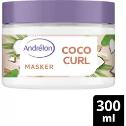 Albert Heijn Andrélon coco curl creation mask aanbieding