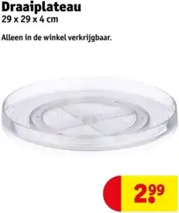 Kruidvat Draaiplateau aanbieding