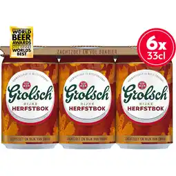 Albert Heijn Grolsch Herfstbock 6-pack aanbieding