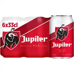 Albert Heijn Jupiler Natuurzuiver bier 6-pack aanbieding