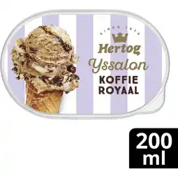Albert Heijn Hertog Ijssalon mini koffie royaal aanbieding