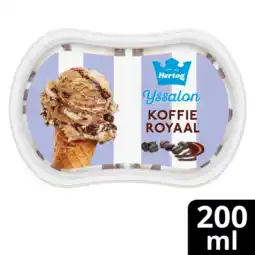 Albert Heijn Hertog Ijssalon mini koffie royaal aanbieding