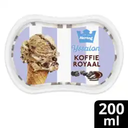 Albert Heijn Hertog Ijssalon mini koffie royaal aanbieding