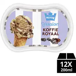 Albert Heijn Hertog Ijssalon mini koffie royaal aanbieding