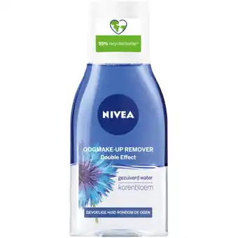 Albert Heijn NIVEA Double effect oogmake-up remover aanbieding
