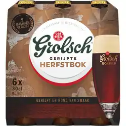 Albert Heijn Grolsch Gerijpte herfstbok 6-pack aanbieding