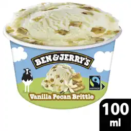 Albert Heijn Ben & Jerry's Vanilla pecan brittle aanbieding