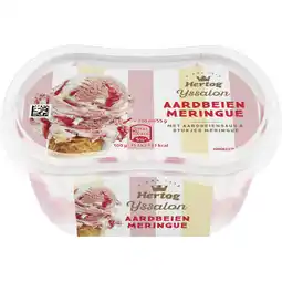 Albert Heijn Hertog Ijssalon mini aardbeien meringue aanbieding