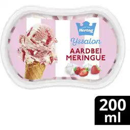 Albert Heijn Hertog Ijssalon mini aardbeien meringue aanbieding