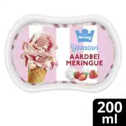 Albert Heijn Hertog Ijssalon mini aardbeien meringue aanbieding
