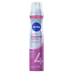 Albert Heijn NIVEA Diamond gloss care styling spray aanbieding