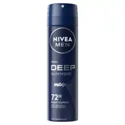 Albert Heijn NIVEA Men deep black carbon anti-transpirant aanbieding